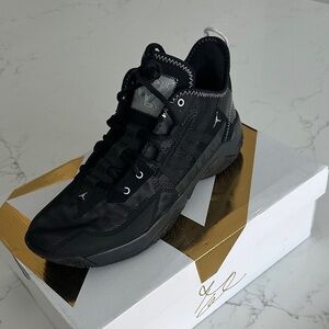 Nike Jordan One Take II in Black and Metallic Silver